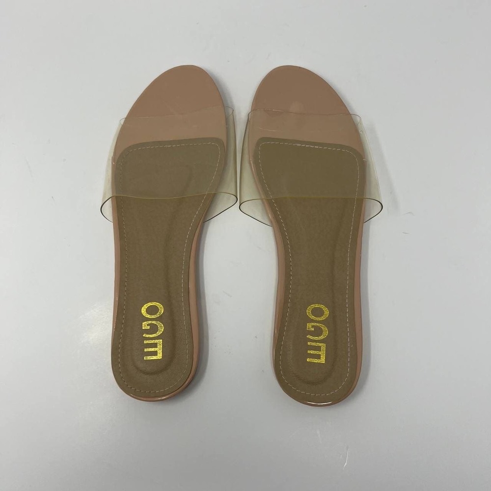 Ego Kerrie Clear Perspex Mule Sandals Women's Size 7 - Picture 4 of 10